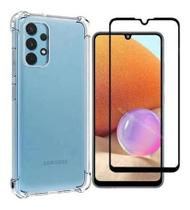 Kit Capa Anti Impacto Samsung Galaxy A33 5G + Película Vidro 3D