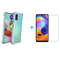 Kit Capa Anti Impacto Samsung Galaxy A71 + Película Vidro