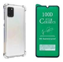 Kit Capa Anti Impacto Samsung Galaxy M21s + Pelicula De Cerâmica 9D Kit Capa Anti Impacto Samsung Galaxy M21s + Pelicula De Cerâmica 9D