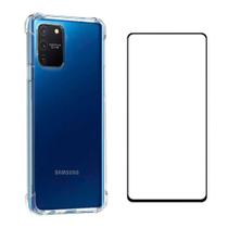 Kit Capa Anti Impacto Samsung Galaxy S10 Lite + Película de Gel 3D