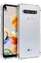 Kit Capa Anti Queda E Película De Vidro Para LG K61