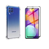 Kit Capa Anti Queda + Película 9d Samsung Galaxy M62