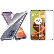 Kit Capa Anti Shock + Pelicula 3D Para Moto G85 Kit Capa Anti Shock + Pelicula 3D Para Moto G85