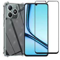 Kit, Capa Anti-Shock + Película 3D Para Realme Note 50 4g Kit, Capa Anti-Shock + Película 3D Para Realme Note 50 4g