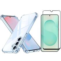 Kit Capa Anti-Shock + Película 3D Premium Para Galaxy S25 Plus Kit Capa Anti-Shock + Película 3D Premium Para Galaxy S25 Plus