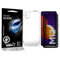 Kit Capa Anti Shock + Película Vidro Privacidade 3d P/ Galaxy M12 M127 6.5 - Cell In Power25 Kit Capa Anti Shock + Película Vidro Privacidade 3d P/ Galaxy M12 M127 6.5 - Cell In Power25