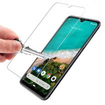 Kit Capa Antishock Tpu + Película De Vidro Anti Risco Compatível XXiaomi Mi A3