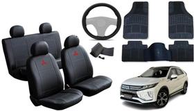 Kit Capa ASX 2017 a 2024 + Tapete + Capa de Volante: Carro Elegante e Bem Protegido