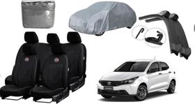 Kit Capa Automotivo Argo 17-03 com Limpador e Capa de Cobrir Reforçada
