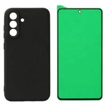 Kit Capa Aveludada + Película 9D Cerâmica Para Samsung Galaxy A36 5g