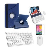 Kit Capa Azul /teclado/mouse/pel Galaxy Tab S5e T725 10.5