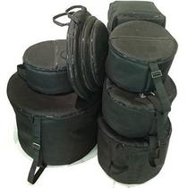 Kit Capa Bag Para Bateria 7 Peças Almofadas Extra Luxo N600