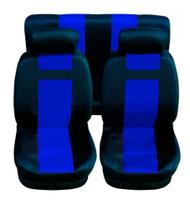 kit capa banco carro em nylon azul p fiesta 96