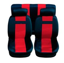 kit capa banco carro em nylon vermelho p Clio 2003