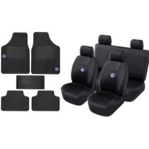 Kit Capa Banco De Carro Volkswagen Gol G2 G3 G4 G5 G6 Voyage + Tapete 5 Peças - Extreme Automotivo