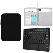 Kit Capa Bolsa Com Teclado Touchpad Para Galax Tab S9 10.9