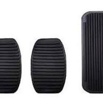 Kit Capa Borracha Pedal Uno Premio Elba 3 Peças 85/05