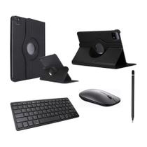 Kit Capa C/ Teclado E Mouse Bluetooth P/ Tablet Pad6
