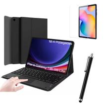 Kit Capa C/teclado Touchpad Para Galaxy S6 Lite 10.4' + Pel+ Caneta Touch