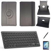 Kit Capa/Can/Pel/Teclado 360 Galaxy Tab S5e SM T725 10.5 Preto