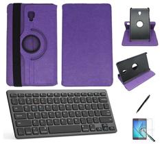 Kit Capa/Can/Pel/Teclado Galaxy Tab S4 - T835 10,5" 360 Roxo Kit Capa/Can/Pel/Teclado Galaxy Tab S4 - T835 10,5" 360 Roxo