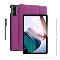 kit Capa + caneta + película vidro para tab Redmi Pad 10.6''