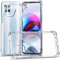 Kit Capa Capinha Ant Shock Transparente + Pelicula Cerâmica 9D para Moto G100 Inquebravel Kit Capa Capinha Ant Shock Transparente + Pelicula Cerâmica 9D para Moto G100 Inquebravel
