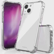 Kit Capa Capinha Anti Choque Transparente + Película Fosca Privacidade Para Iphone 13 Kit Capa Capinha Anti Choque Transparente + Película Fosca Privacidade Para Iphone 13