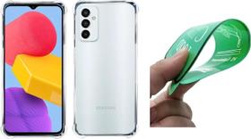 Kit Capa Capinha Anti Impacto e Película Ceramica 9D Para Samsung Galaxy A05s Kit Capa Capinha Anti Impacto e Película Ceramica 9D Para Samsung Galaxy A05s