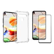 Kit Capa Capinha Case LG K61 + Pelicula Vidro 3D Kit Capa Capinha Case LG K61 + Pelicula Vidro 3D