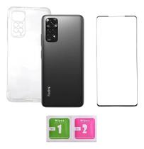 Kit Capa Capinha Case P/ Redmi Note 11/11s + Película 3D