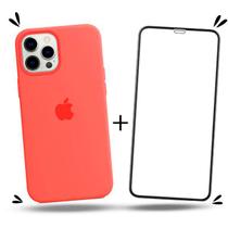 Kit Capa Capinha Case + Película 3D Compatível Com iPhone 12 Pro Max - Premium