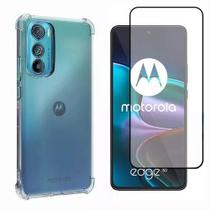 Kit Capa Capinha + Película 3d Para Moto Edge 30 Xt2203 Tela 6.5
