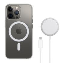 Kit Capa Carregador Magsafe Indução P/ Smartphone