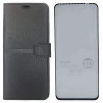 Kit Capa Carteira Compatível c/ Motorola G13 / G23 / G53 + Película 3D