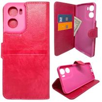 Kit Capa Carteira Compatível Com Motorola G05 + Película 3D Kit Capa Carteira Compatível Com Motorola G05 + Película 3D