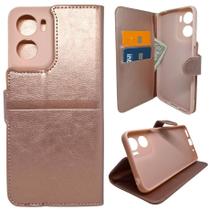 Kit Capa Carteira Compatível Com Motorola G05 + Película 3D