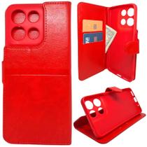 Kit Capa Carteira Compatível Com Motorola G15 + Película 3D Kit Capa Carteira Compatível Com Motorola G15 + Película 3D