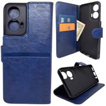 Kit Capa Carteira Compatível Com Motorola G35 + Película 3D Kit Capa Carteira Compatível Com Motorola G35 + Película 3D