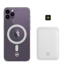 Kit Capa + Carteira MagSafe para iPhone 14 Pro Max - Gshield
