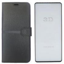 Kit Capa Carteira Para Samsung M54 + Película 3D