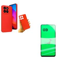 Kit Capa Case Aveludada Vermelho + Película de Cerâmica 9D Moto Edge 60 Pro Kit Capa Case Aveludada Vermelho + Película de Cerâmica 9D Moto Edge 60 Pro