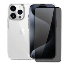 Kit Capa case capinha Anti-Slip e Pelicula Defender Pro Privacidade para iPhone 15 Pro - Gshield