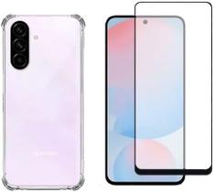 Kit Capa Case Capinha e Película 3D Vidro Para Galaxy A56