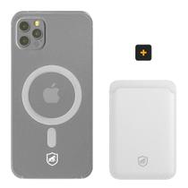 Kit Capa case capinha MagSafe + Carteira porta cartão MagSafe para iPhone 12 Pro - Gshield