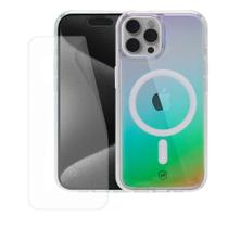 Kit Capa case capinha Magsafe Holo + Película Hydrogel Gamer Fosca para iPhone 15 Pro Max - Gshield