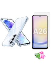 Kit Capa Case Capinha TPU + Pelicula 3D Vidro Temperado Para Galaxy A26 5G Kit Capa Case Capinha TPU + Pelicula 3D Vidro Temperado Para Galaxy A26 5G