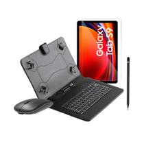 Kit Capa Case Com Teclado + Caneta + Mouse Para Tablet Tab S9 10,9 Polegadas Kit Capa Case Com Teclado + Caneta + Mouse Para Tablet Tab S9 10,9 Polegadas