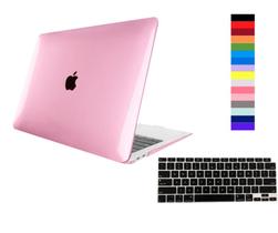 Kit Capa Case Compatível Com Macbook New AIR 13.6" 2022 A2681 A3113 Chip M2 M3 Touch ID + Película de Teclado