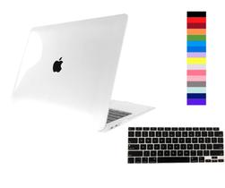 Kit Capa Case Compatível Com Macbook New AIR 13.6 A2681 A3113 A3240 A3420 A3449 com chip M2 M3 M4 M5 E Película de Teclado